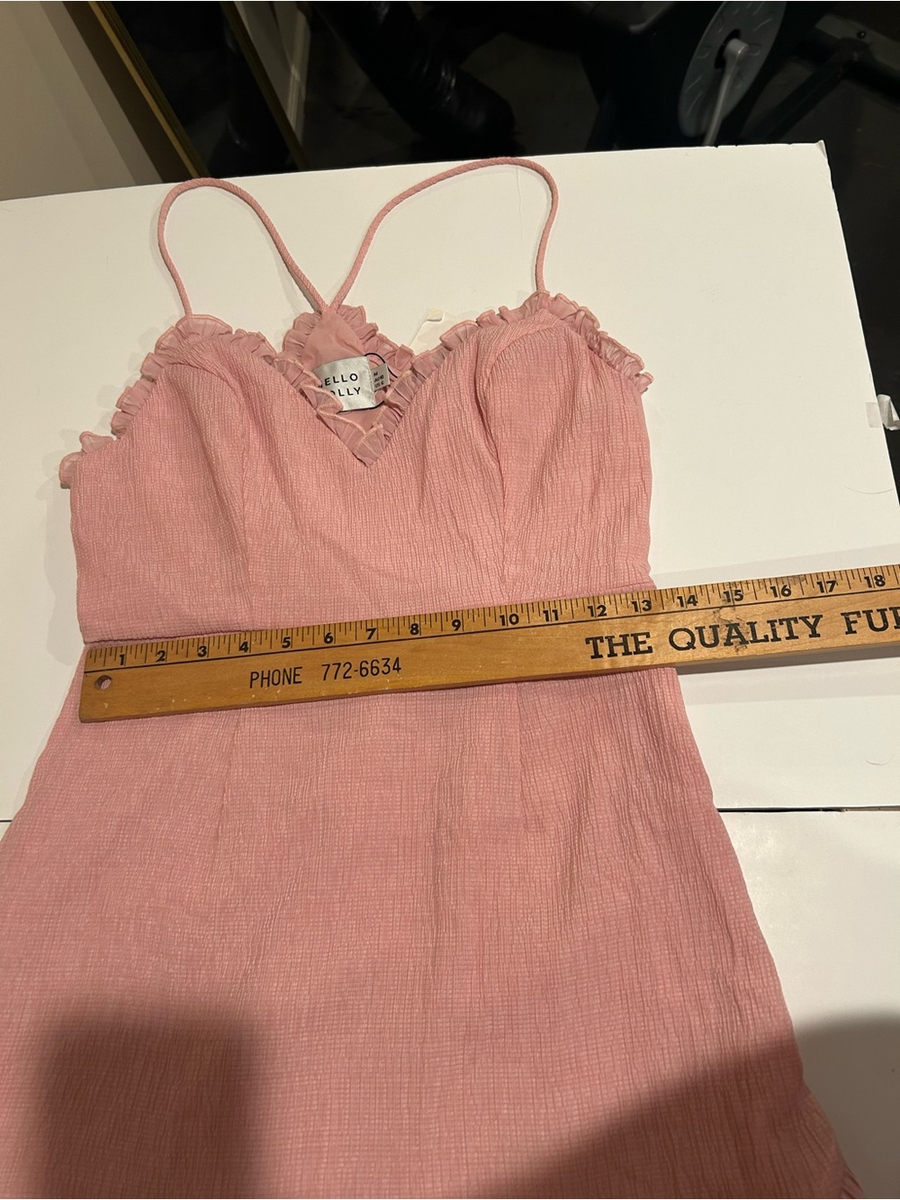 Hello Molly Pink Ruffle Sundress - Picture 5 of 7